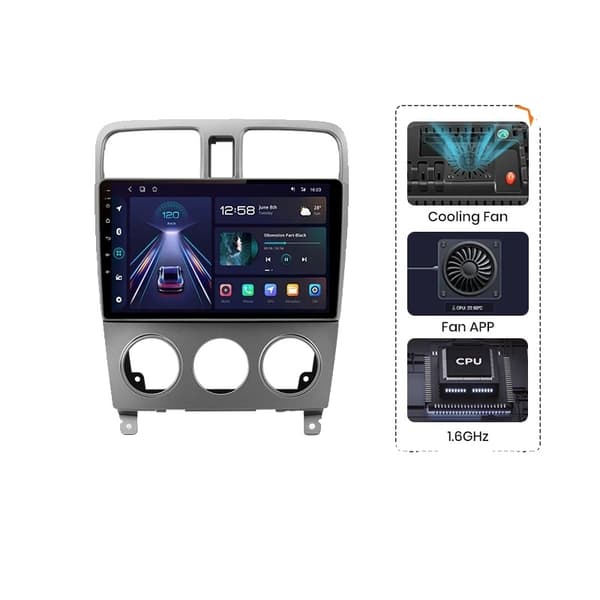 Bilradio Multimedia Navigation, Android Autoradio, CarPlay Stereo, WIFI 1GB-16GB 4G-WIFI 2GB-32GB