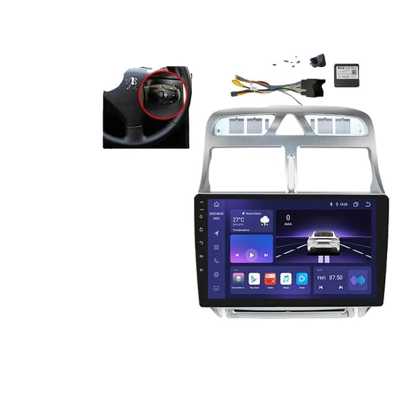 Auton Android GPS-navigaattorisoitin, monimediaäänentoistojärjestelmä, WiFi-video, W1(Tyyppi B)