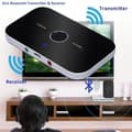 Miniatyrbild 4 av 4: HIFI trådlös Bluetooth 2 in1 ljudsändare mottagare 3,5MM RCA musikadapter