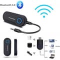 Miniatyrbild 1 av 4: Bluetooth-sändare v4.2 Blutooth-mottagare och -sändare Trådlös Bluetooth-adapter 3,5 mm uttag AUX + USB-kabel för hörlurar