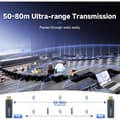 Miniatyrbild 5 av 6: Svbony ST2 TransAir HD Trådløs HDMI-sender og modtager 5G 4K Decoering 1080P 0,42" OLED til video- og lydstreaming