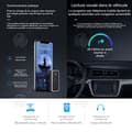 Miniatyrbild 3 av 4: INN Bluetooth 5.0-mottagare Bluetooth-ljudmottagare Trådlös stereo Bluetooth-mottagare 3,5 mm 8 timmar batteritid 10 m anslutning