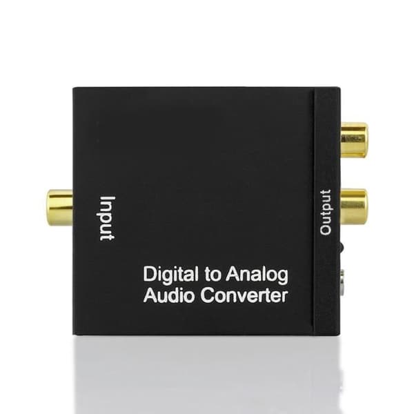 MP power @ Digital Audio Converter Adapter Konverterar Toslink Digital SPDIF Optisk / Koaxial till Audio Stereo R/L