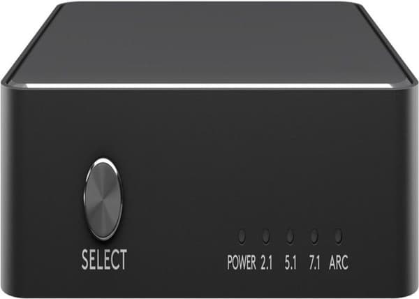 HDMI 4K Ljudextraktör - Kompatibel 7.1 - Aluminium - Utgång Jack 3,5 mm - Optisk Toslink Utgång - Kompakt