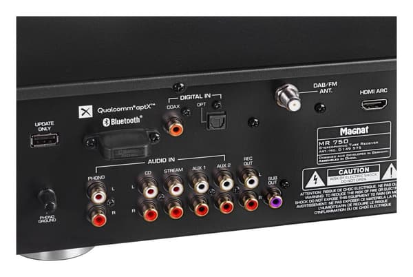 MAGNAT MR 750 Hybrid Stereoforstærker Sort