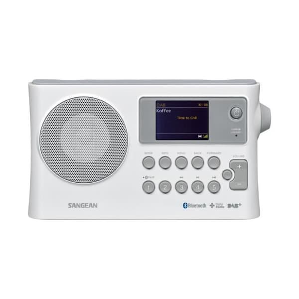 DAB+ FM-RDS-mottagare - SANGEAN - BTR-160 - Bluetooth - 2,4" LCD-skärm - 10 förprogrammerade stationer
