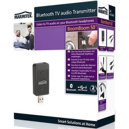 Bluetooth-adapter - Marmitek - BoomBoom 50 - TV-sändare - Plug &amp; Play - 230 g