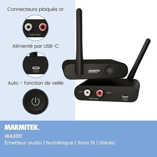 Ljudmottagare - ljudsändare Marmitek - 25008549