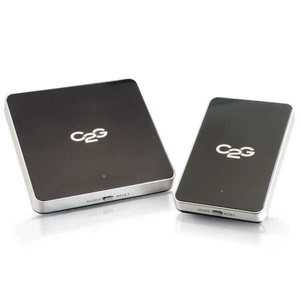 Transmitter &amp; Receiver A-V - C2G - HDMI - Trådlös - 30 m - Svart