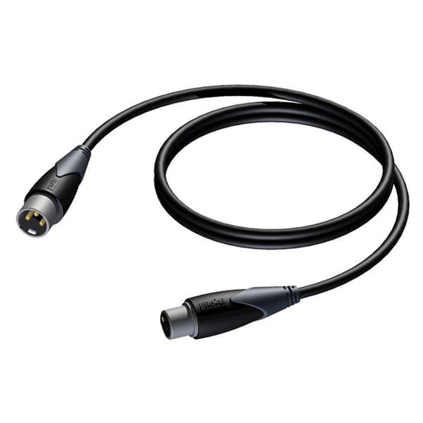 Ljudmottagare - ljudsändare Procab - CLD953/5 - Kabel, DMX AES/EBU XLR (H) till XLR (K) (5 m)