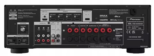 Denon AVR-S970H 85 W 7.1 kanaler 3D Sort
