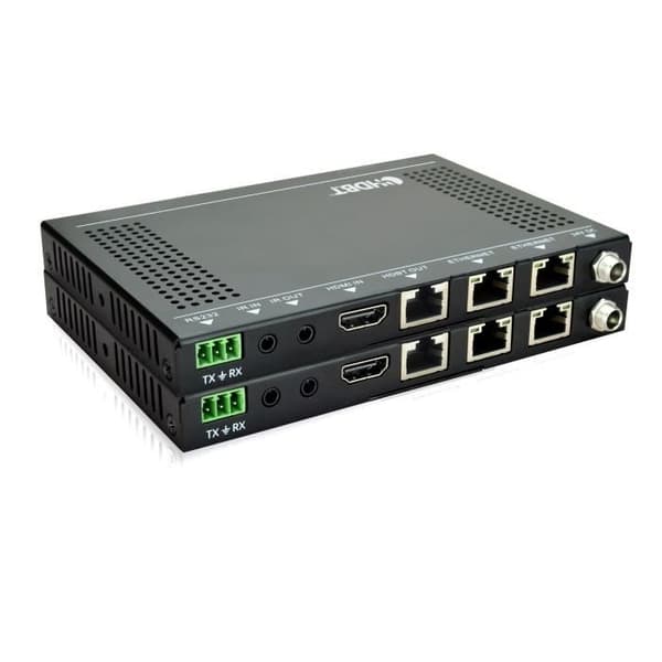 HDBASET EXTENDER KIT 100M SÄNDARE-MOTTAGARE HDMI TVÅVÄGS POC BI-DIR