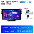 Miniatyrbild 2 av 2: Bilradio, Android 12, Carplay-integration, GPS-navigation, T3L-MIC