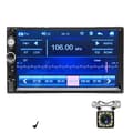 Miniatyrbild 1 av 2: Bil Multimedia Spelare, Android Mirrorlink, Bluetooth Anslutning, radio 12LED-kamera