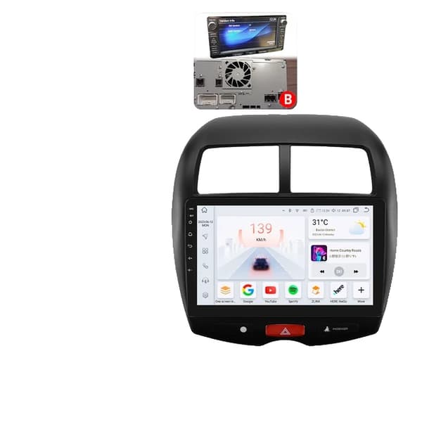 Android Autoradio, Intelligent Bilsystem, GPS Navigation, S4-4G 32G-8core-4GB