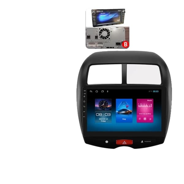 Android bilradio, Intelligent bilsystem, GPS-navigation, P1L-1G 16G-4kärnor-B