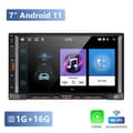 Miniatyrbild 2 av 2: Bil Multimedia Spelare, Android 11, GPS Navigation, 1-16G Carplay