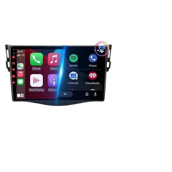 Bilradio, Android 12, Carplay integration, GPS-navigation, S18 Kamera-64G DVR