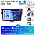 Miniatyrbild 2 av 2: Bilradio, Android 12, Carplay-integration, GPS-navigation, T10-1 Kamera-64G DVR