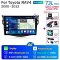 Miniatyrbild 2 av 2: Bilradio, Android 12, Carplay-integration, GPS-navigation, T3L max-Cam-32G DVR
