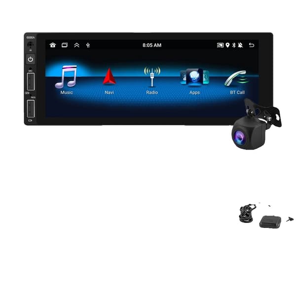 Android 13 Bil Stereo, 6,86" HD Touch Skærm, 2GB+64GB Hukommelse,2G 64G AHD