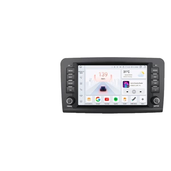 Bilstereo, 8-tums pekskärm, GPS-navigation, S6-6G 64G-8kärnor-4G