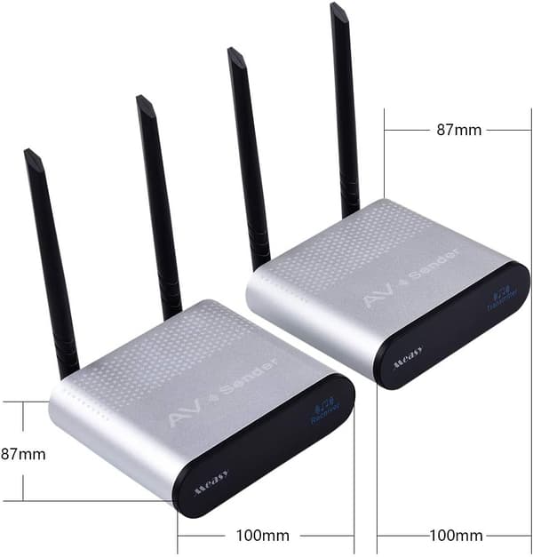 Wireless Digital Audio Transmitter Sender & Receiver Adapter for HiFi Home Theater System Speaker Amplifier/Cellphone/TV/MP3/Earphone