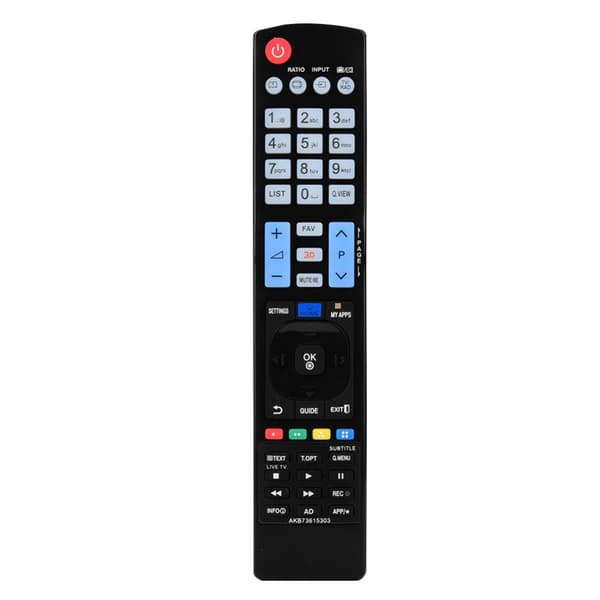 Ersättningsfjärrkontroll för LG AKB73615303