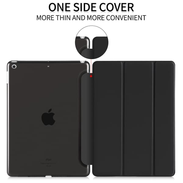 INF Deksel til iPad Air 1/iPad Air 2/New iPad 9.7 tommer, sort