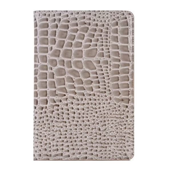 Plånboksfodral iPad Air 10.5" (2019) / iPad Air 3 - Krokodilmönster (Beige)