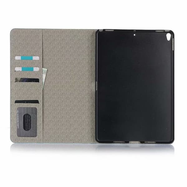 Plånboksfodral iPad Air 10.5" (2019) / iPad Air 3 - Krokodilmönster (Brun)