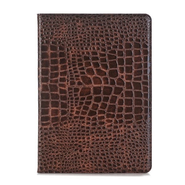 Plånboksfodral iPad Air 10.5" (2019) / iPad Air 3 - Krokodilmönster (Brun)