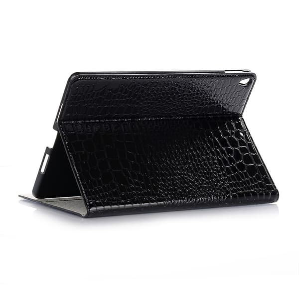 Plånboksfodral iPad Air 10.5" (2019) / iPad Air 3 - Krokodilmönster (Svart)