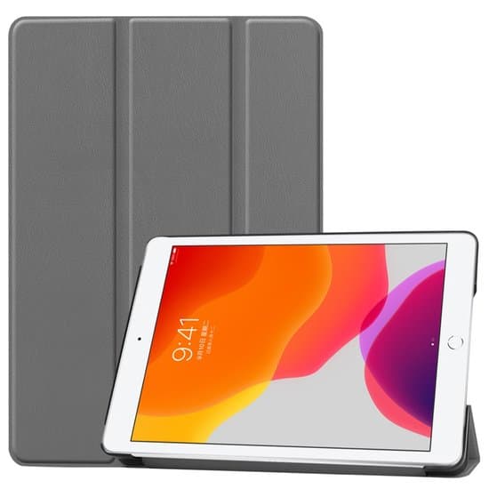 Tri-fold Smart Case Cover til iPad 10.2 (2019/2020) - Grå
