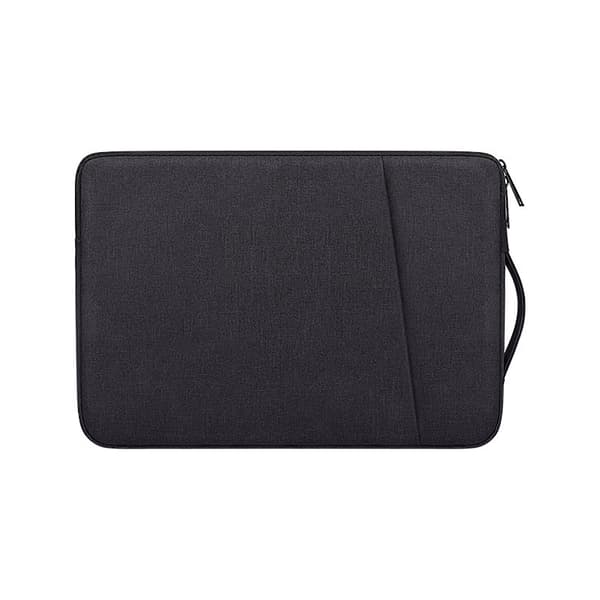 INF Laptop-etui 13,3 tommers i lerret Sort