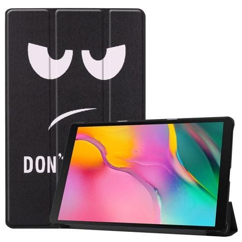 Tri-fold Fodral för Samsung Galaxy Tab A 10.1 2019 - Don't Touch Me