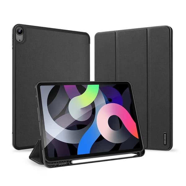 DUX DUCIS iPad Air 10.9" 2020/2022, Air 11" 2024 Tri-fold fodral - Svart
