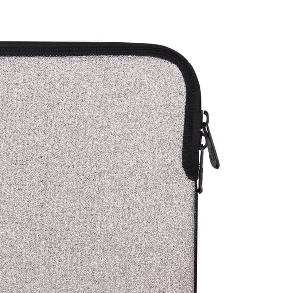 Computer Sleeve Glitter 13/14" Sølv