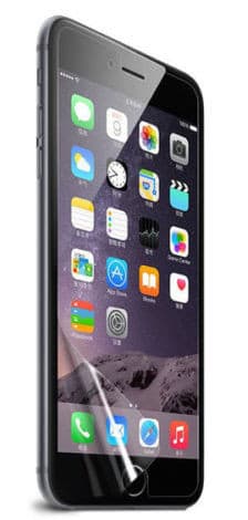 iPhone 6/6s plus skærmbeskytter - gennemsigtig