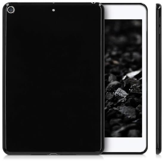 iPad Mini (2019) TPU -fall bakåt omslag - svart