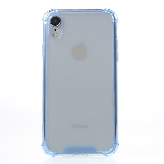iPhone XR Bumper Case TPU + Acrylic - Transparent Blue