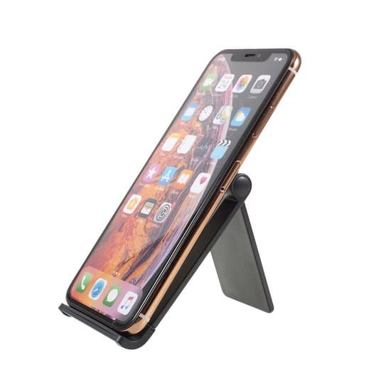 Universalhållare för telefon & surfplatta / ställ för skrivbord - svart
