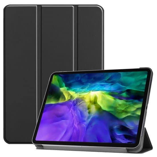 Tri-fold smart cover til iPad Pro 11 (2020 / 2021) - sort