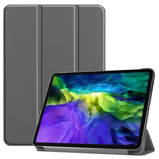 Tri-fold smart cover til iPad Pro 11 (2020 / 2021) - grå