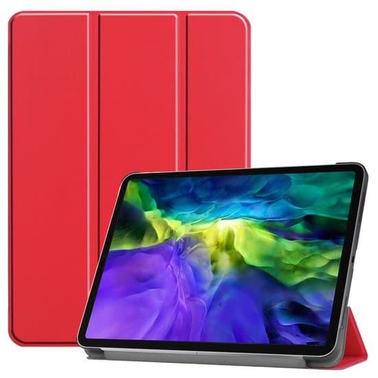 Tri-fold smart cover til iPad Pro 11 (2020 / 2021) - rød