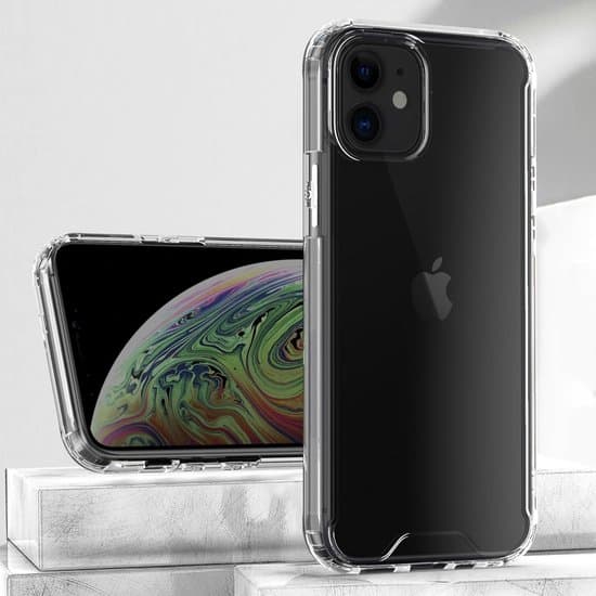 iPhone 12 / 12 Pro bumperfodral TPU + akryl - transparent