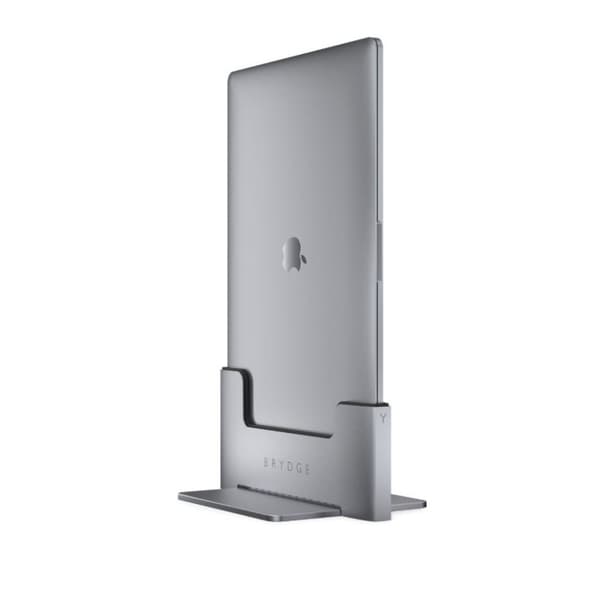 Brydge Vertical Dock för 15-tums Macbook Pro Sølv
