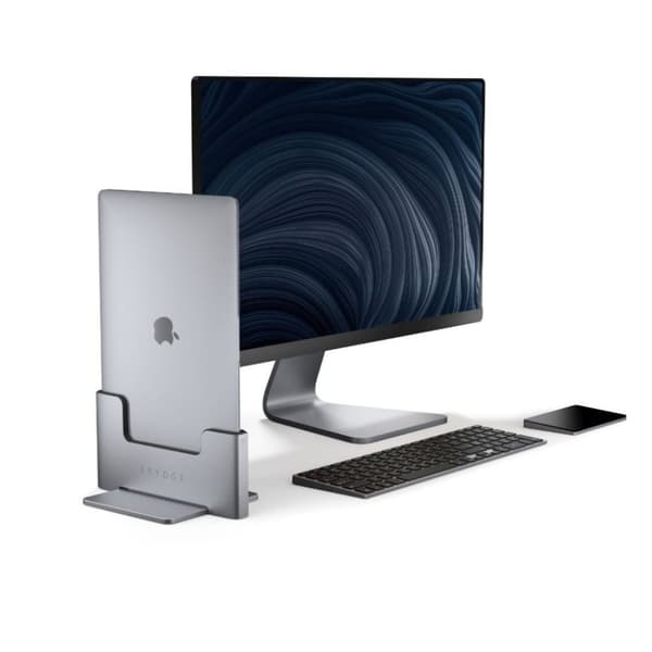 Brydge Vertical Dock för 15-tums Macbook Pro Sølv
