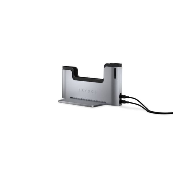 Brydge Vertical Dock för 15-tums Macbook Pro Sølv