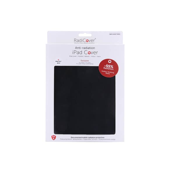RADICOVER Strålingsbeskyttende etui PU iPad 10,2" 2019 Svart
